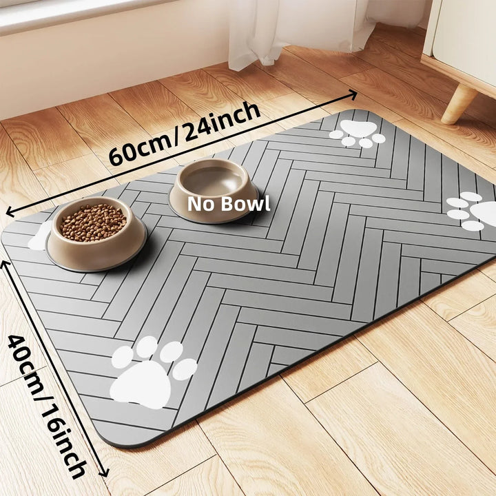 Impeccable Feeding for Your Pet: Absorbent and Waterproof Mat