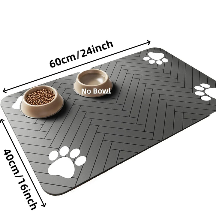 Impeccable Feeding for Your Pet: Absorbent and Waterproof Mat