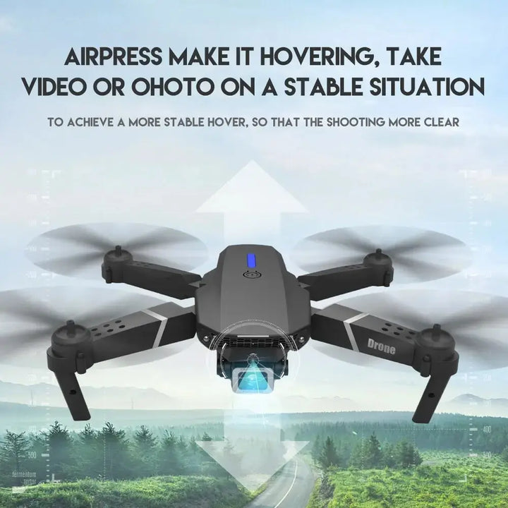 AeroX E88 Pro – Ultimate Foldable 4K FPV RC Drone for Epic Aerial Adventures!