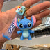 Stitch & Angel Charm – Cute Silicone Keychain