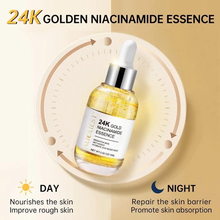 GoldenGlow Serum