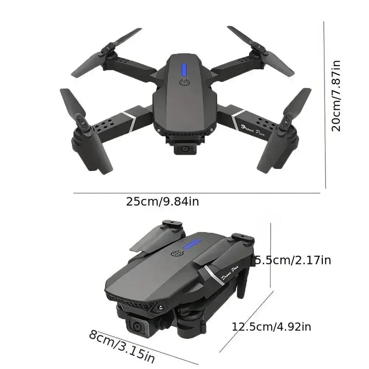 AeroX E88 Pro – Ultimate Foldable 4K FPV RC Drone for Epic Aerial Adventures!